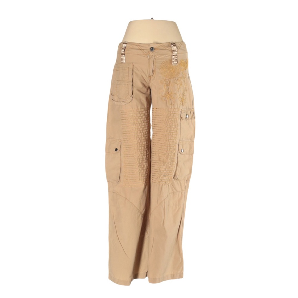 Miss Me Khaki Cargo Pants